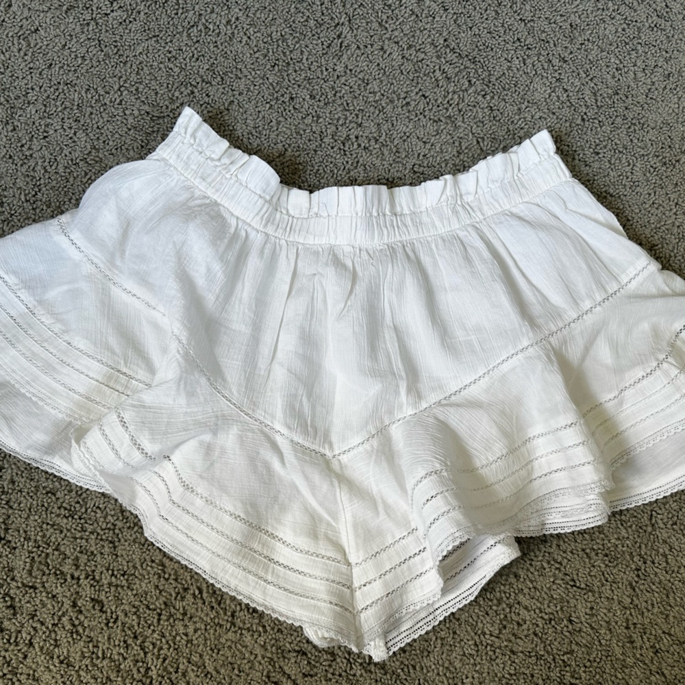 White dress shorts
